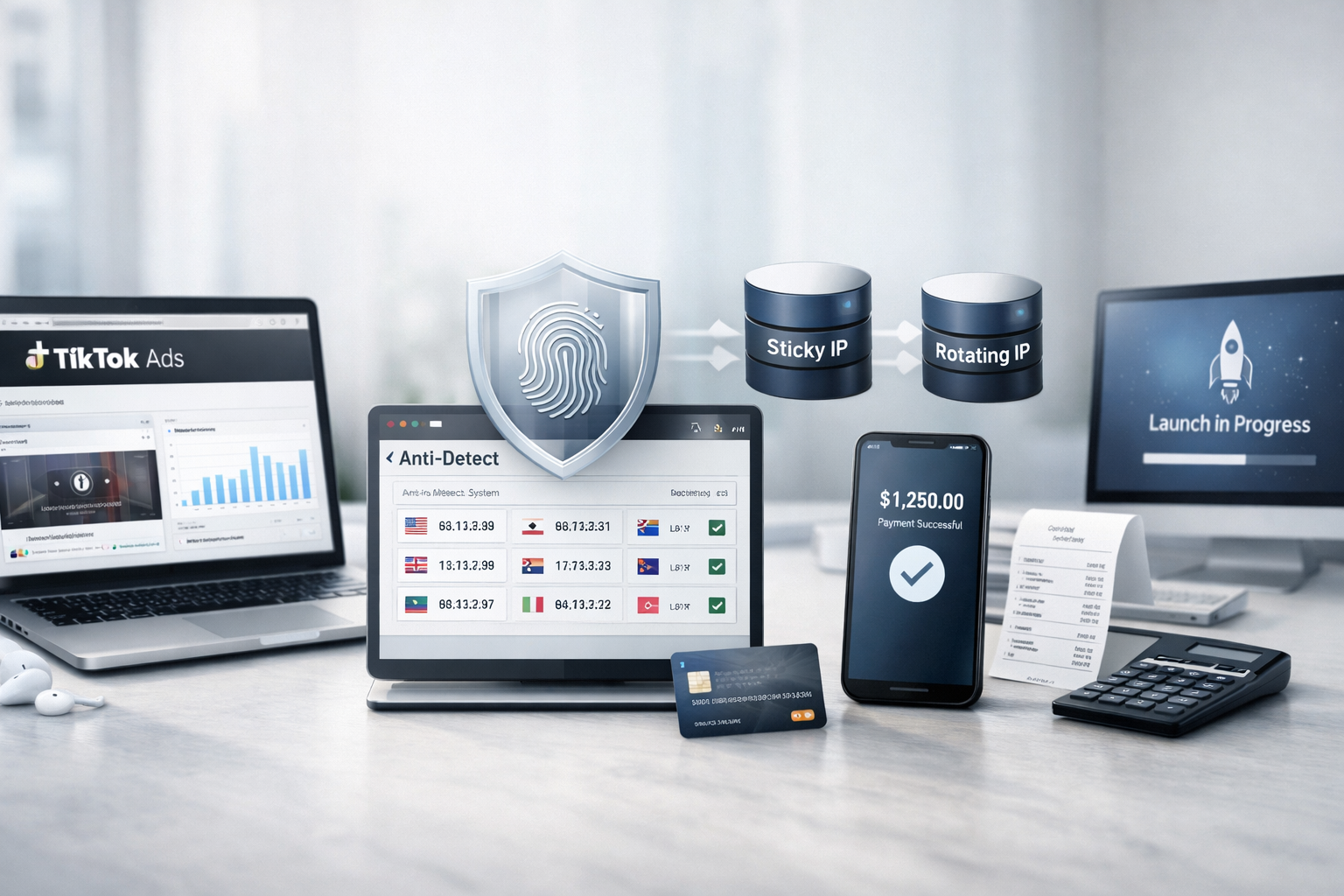 Чек-лист запуску реклами через мобільні проксі: перевірки перед стартом