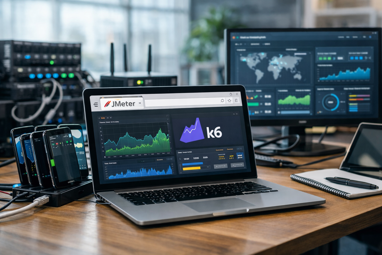 Мобільні проксі для k6 і JMeter у навантажувальному тестуванні