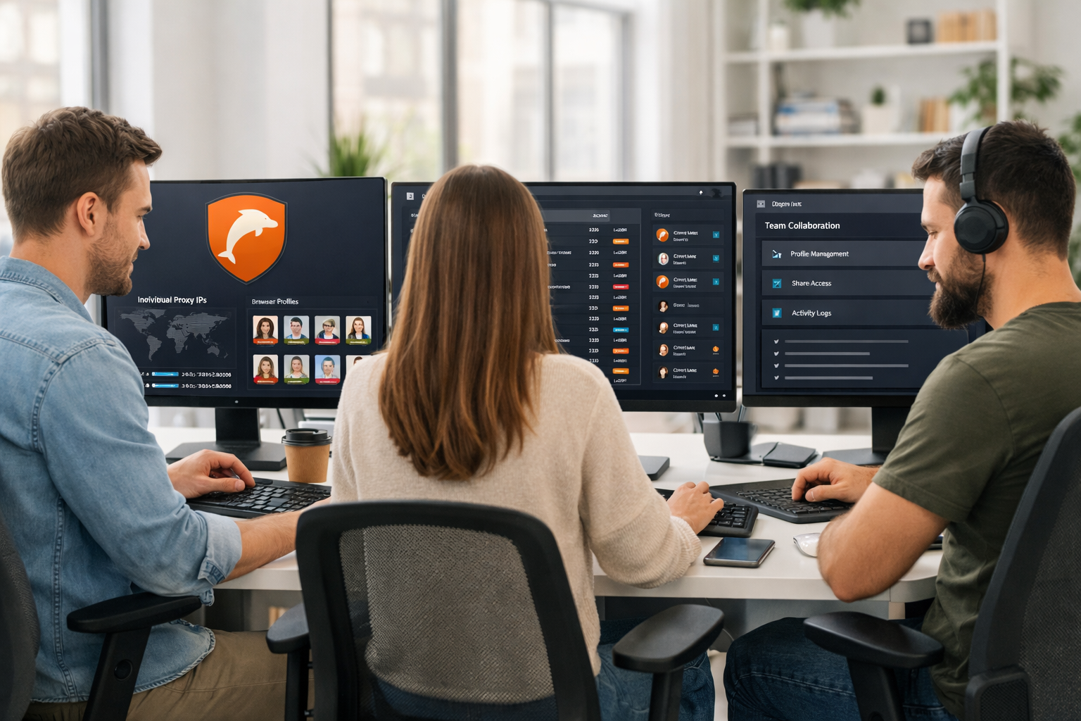 Мобильные прокси для Dolphin Anty: индивидуальные IP, профили и командная работа